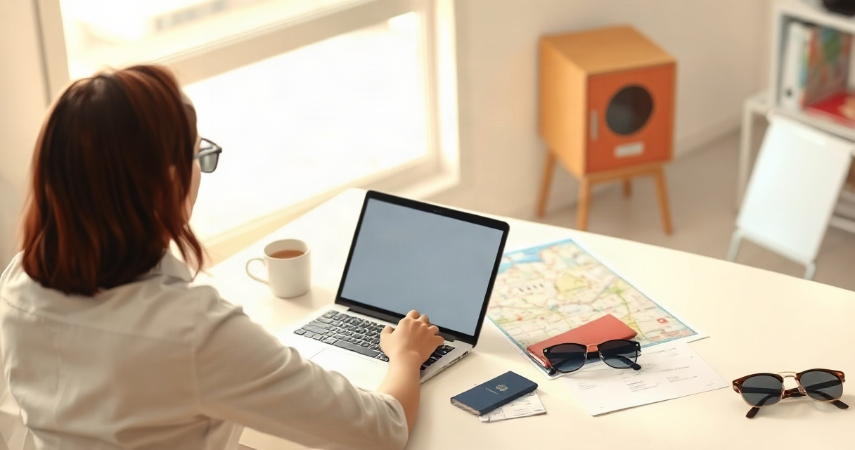 Illustration for travel agency software free download